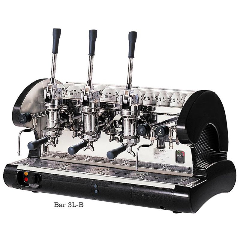 La Pavoni - Bar Lever Commercial Espresso Machine black angle view