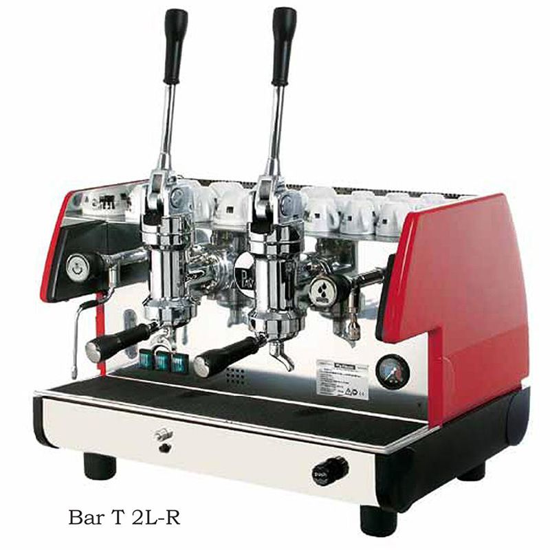 La Pavoni - Bar-T Lever Commercial Espresso Machine red