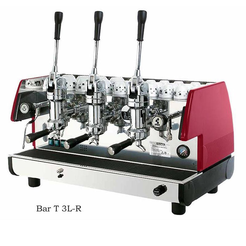 La Pavoni - Bar-T Lever Commercial Espresso Machine red