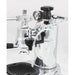 La Pavoni Professional - Chrome & Black PC-16 Home Espresso Machine set up
