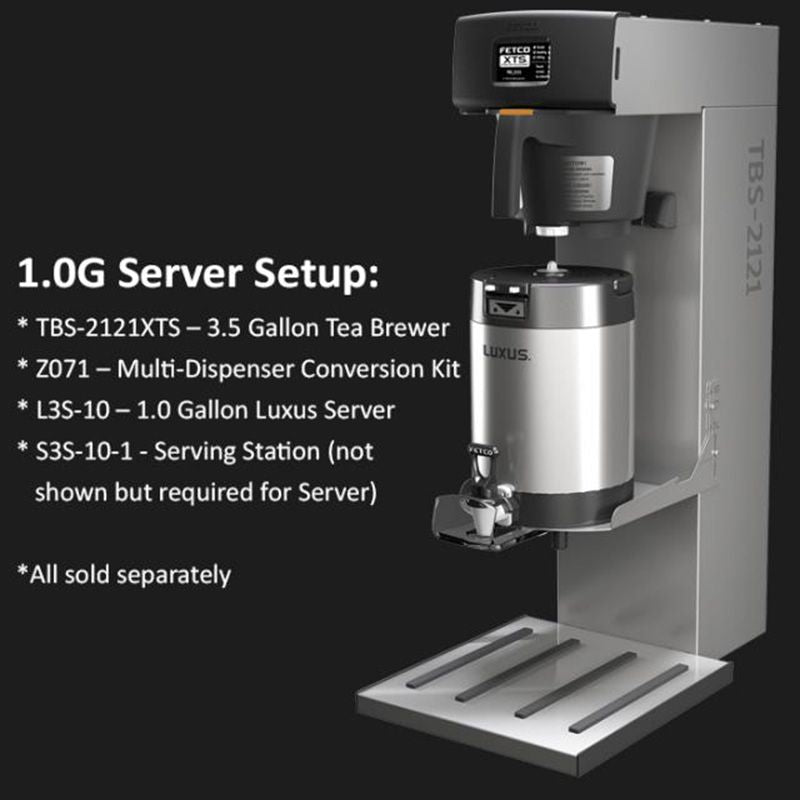 Fetco Z071 Iced Tea Brewer Multi-Dispenser Conversion Kit server set